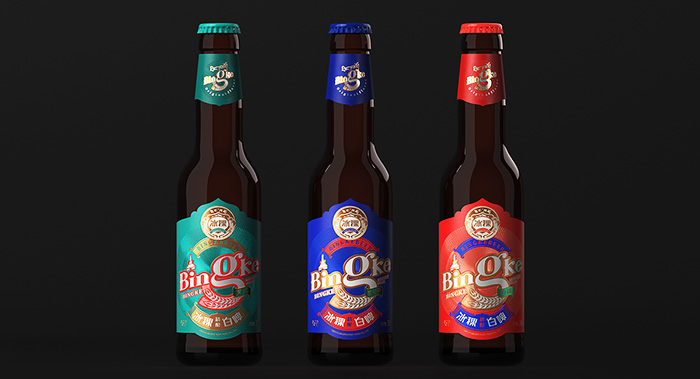 冰棵精釀白啤/啤酒品牌升級/酒包裝設(shè)計(jì)